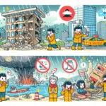 भूकंप आपदा के समय करने एवं नहीं करने की व्याख्या करें